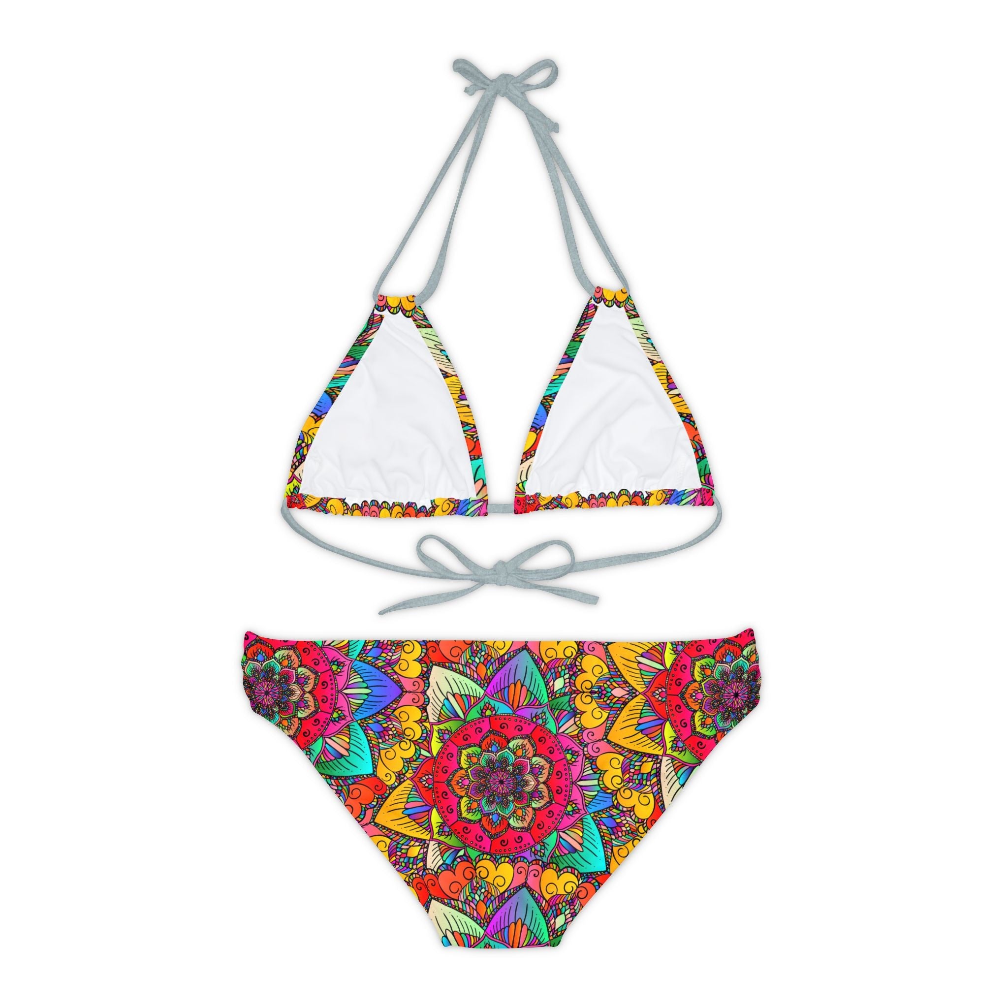 Mandala Dream Bikini Set - Hand Drawn Art All Over Prints - Blululi