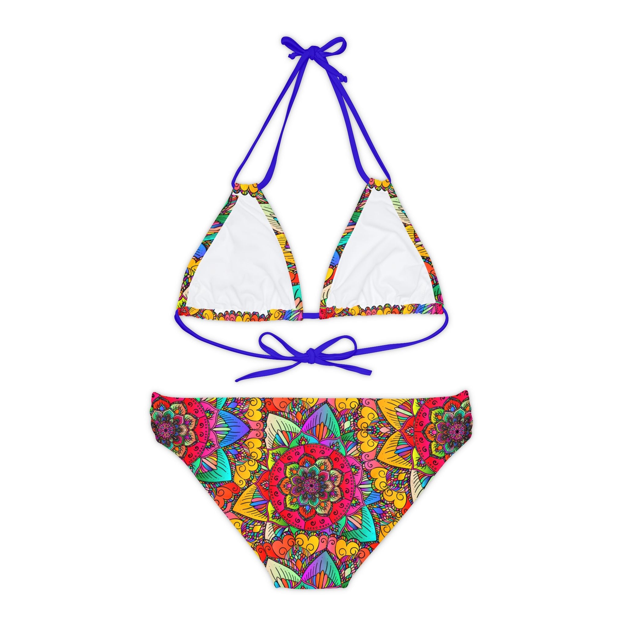 Mandala Dream Bikini Set - Hand Drawn Art All Over Prints - Blululi