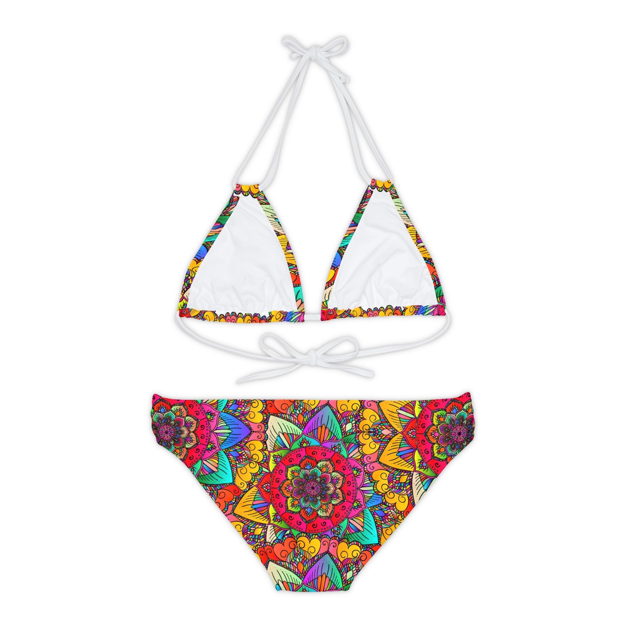 Mandala Dream Bikini Set - Hand Drawn Art All Over Prints - Blululi