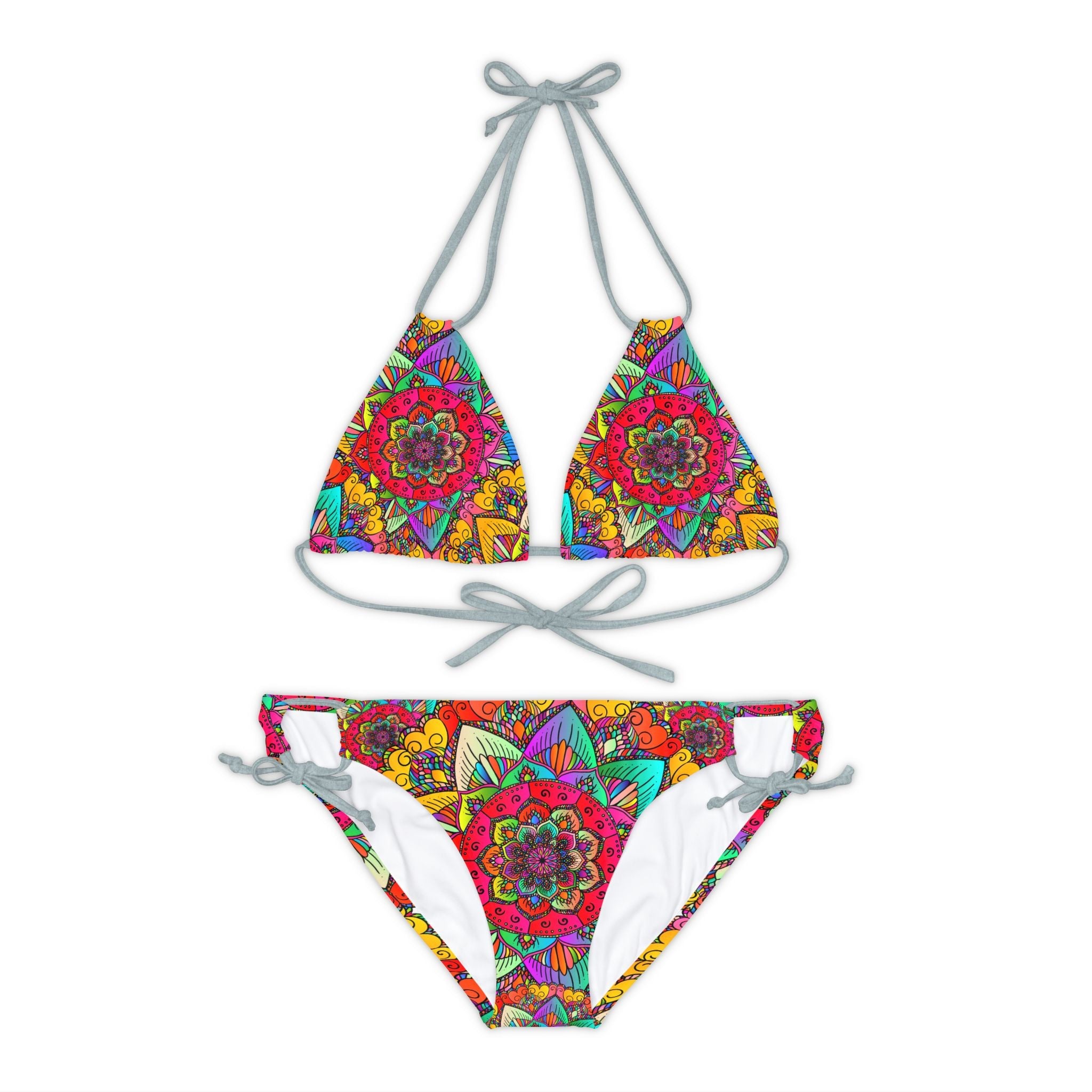 Mandala Dream Bikini Set - Hand Drawn Art All Over Prints - Blululi