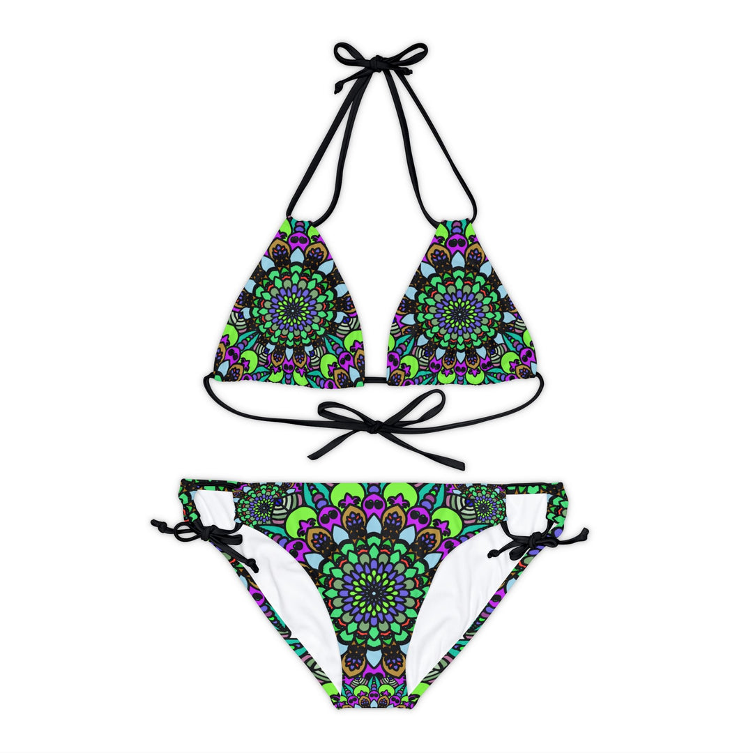 Mandala Dream Bikini Set - Psychedelic Beachwear All Over Prints - Blululi