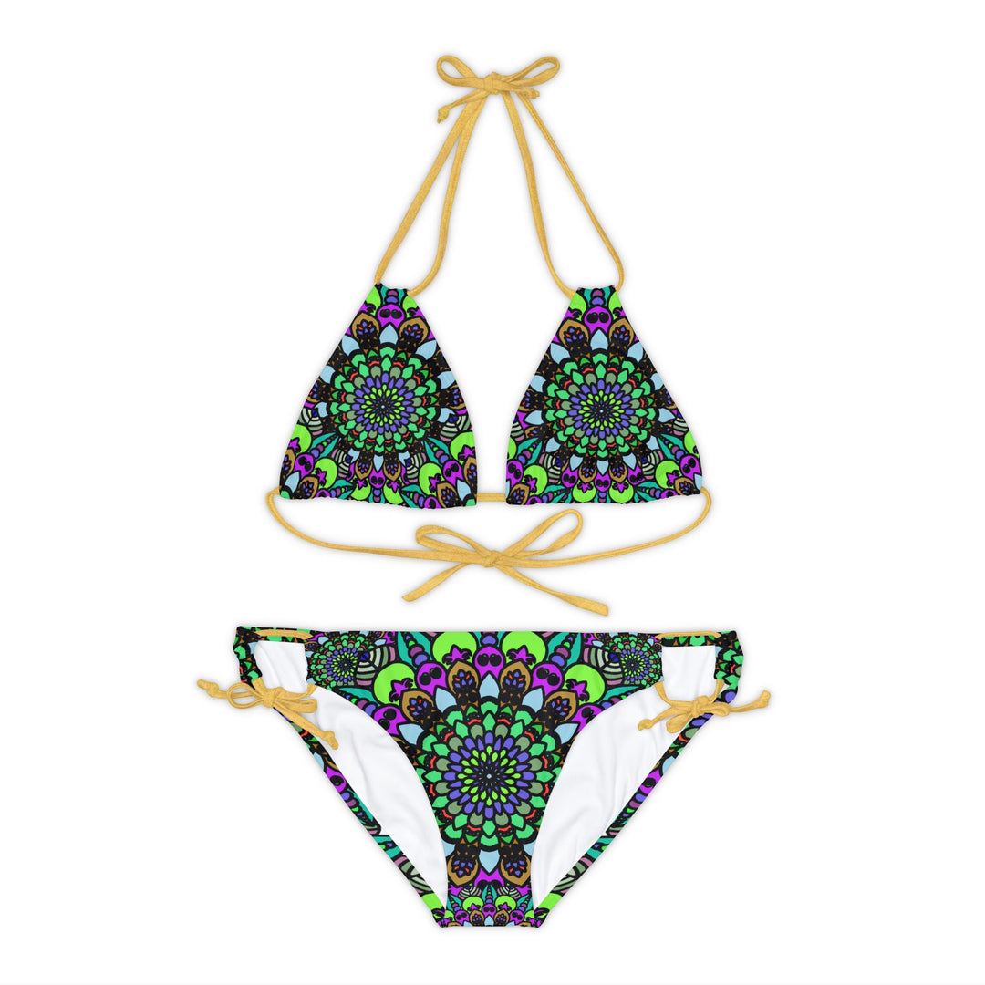 Mandala Dream Bikini Set - Psychedelic Beachwear All Over Prints - Blululi