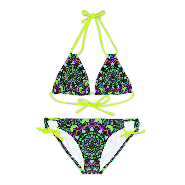 Mandala Dream Bikini Set - Psychedelic Beachwear All Over Prints - Blululi