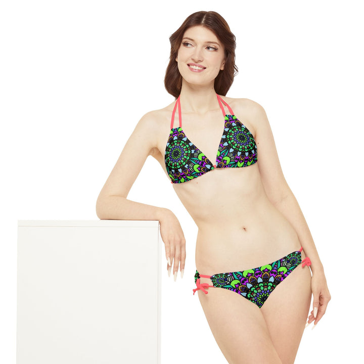 Mandala Dream Bikini Set - Psychedelic Beachwear All Over Prints - Blululi