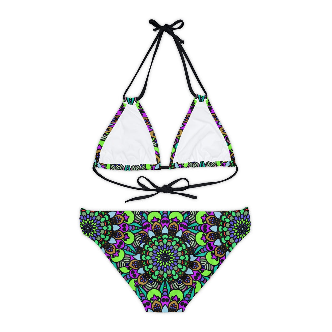 Mandala Dream Bikini Set - Psychedelic Beachwear All Over Prints - Blululi