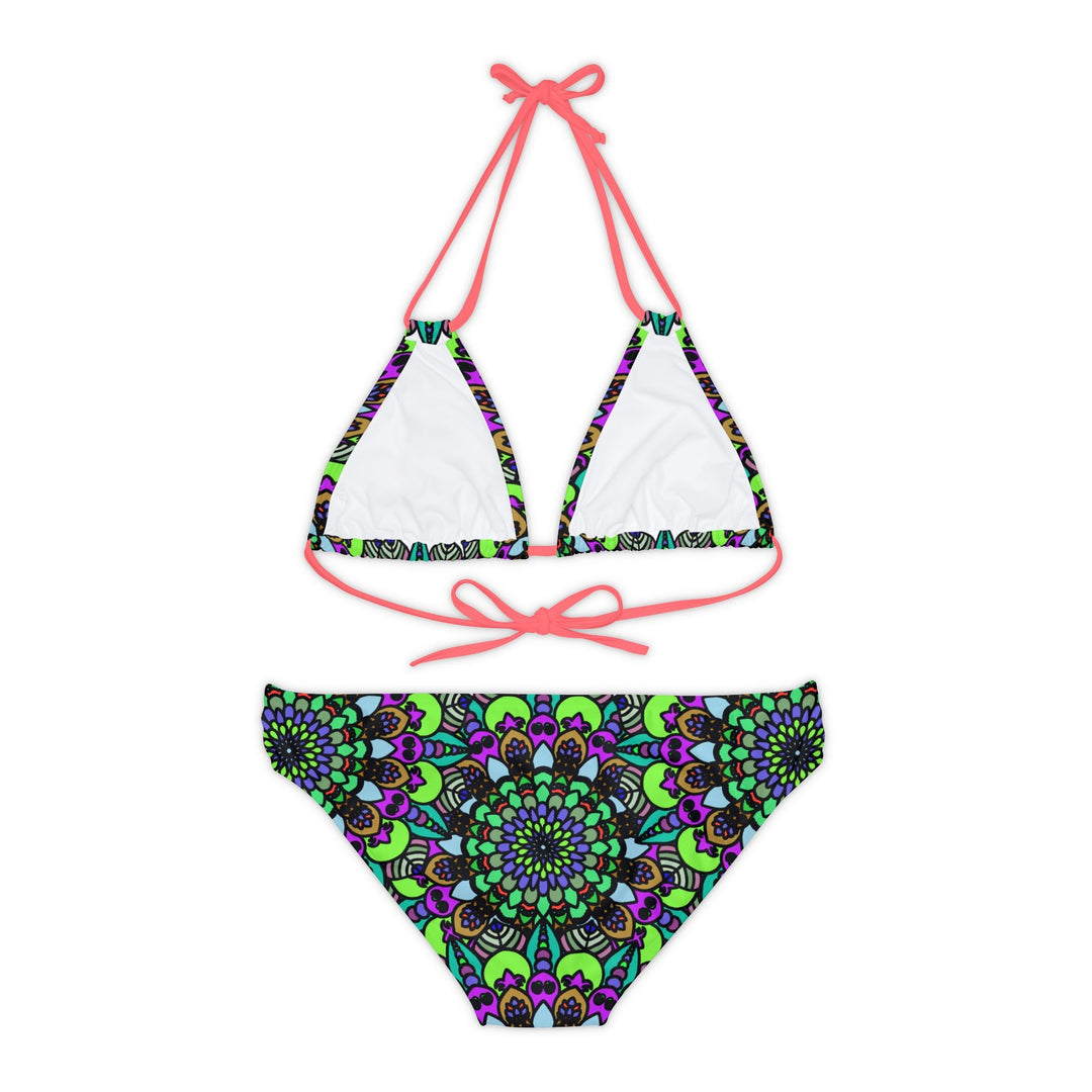 Mandala Dream Bikini Set - Psychedelic Beachwear All Over Prints - Blululi