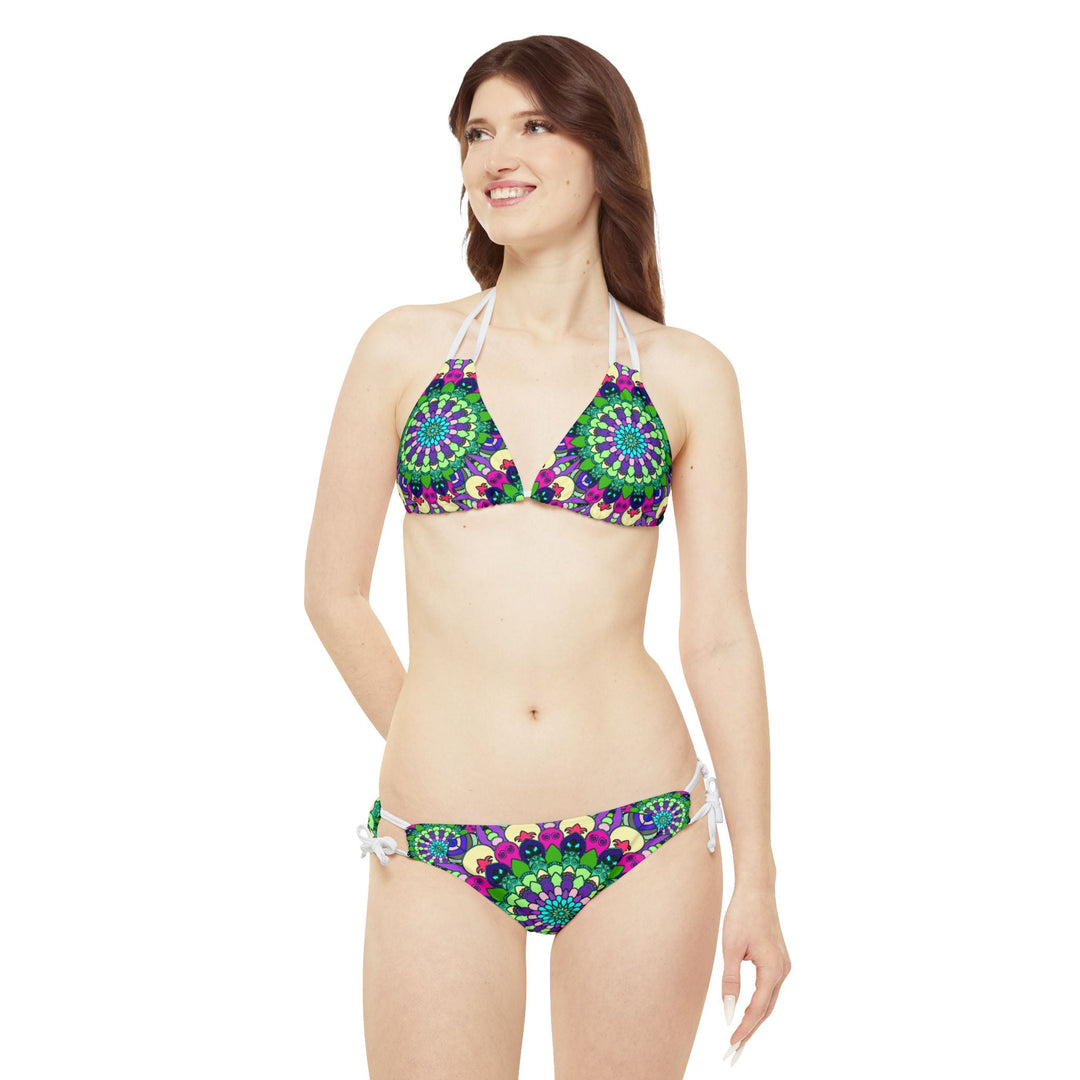 Mandala Dream - Vibrant Bikini Set All Over Prints - Blululi