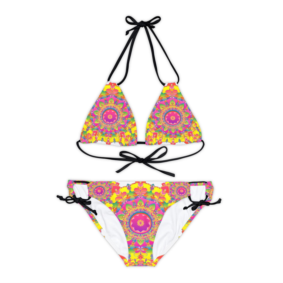 Mandala Dreams Bikini Set - Hand Drawn Art All Over Prints - Blululi