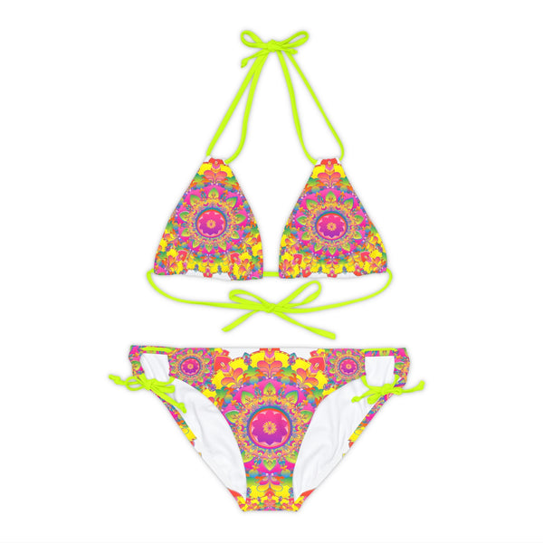 Mandala Dreams Bikini Set - Hand Drawn Art All Over Prints - Blululi