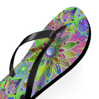 Mandala Flip Flops Shoes - Blululi