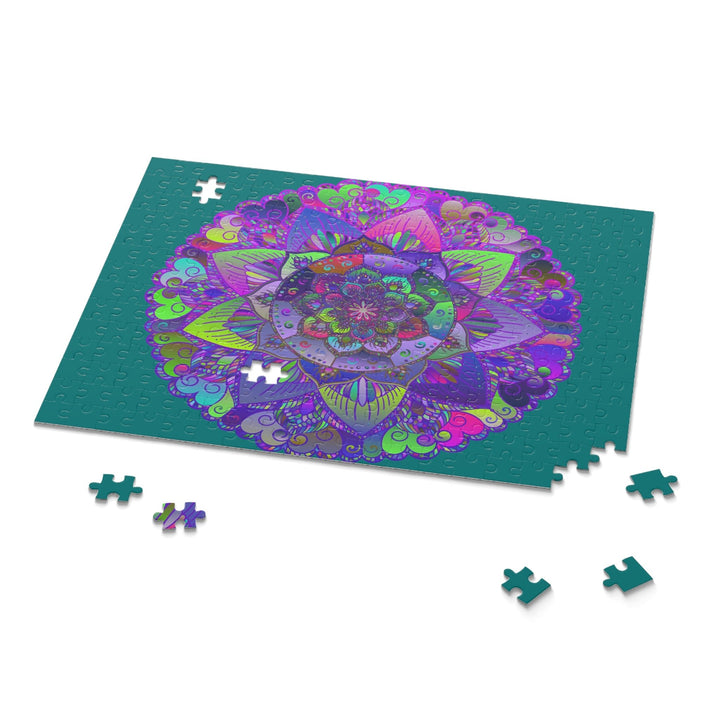 Mandala Floral Puzzle - 252/500 Pieces Puzzle - Blululi