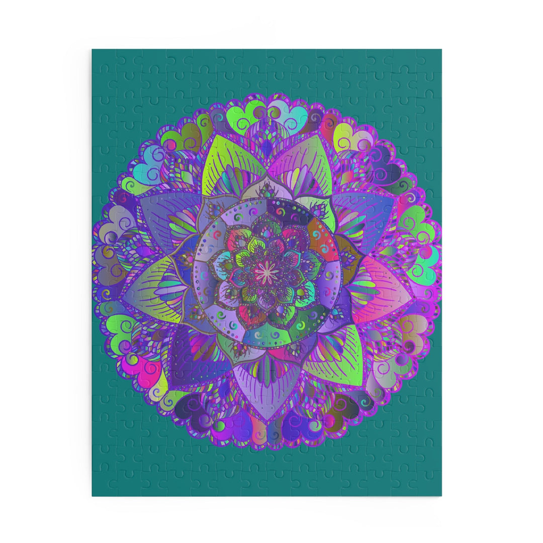 Mandala Floral Puzzle - 252/500 Pieces Puzzle - Blululi