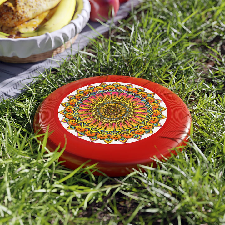 Mandala Frisbee: Colorful Disc Art Accessories - Blululi