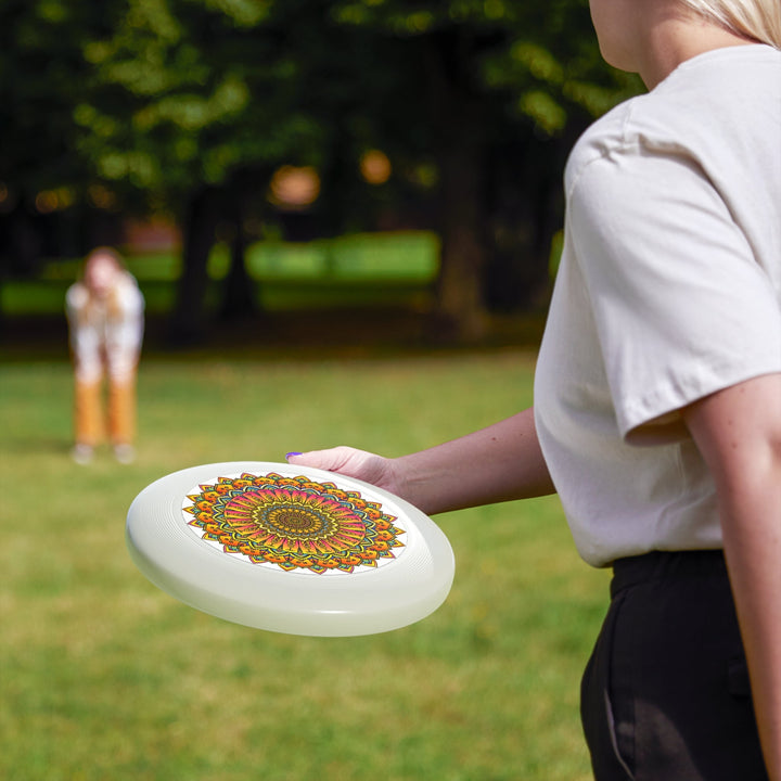 Mandala Frisbee: Colorful Disc Art Accessories - Blululi