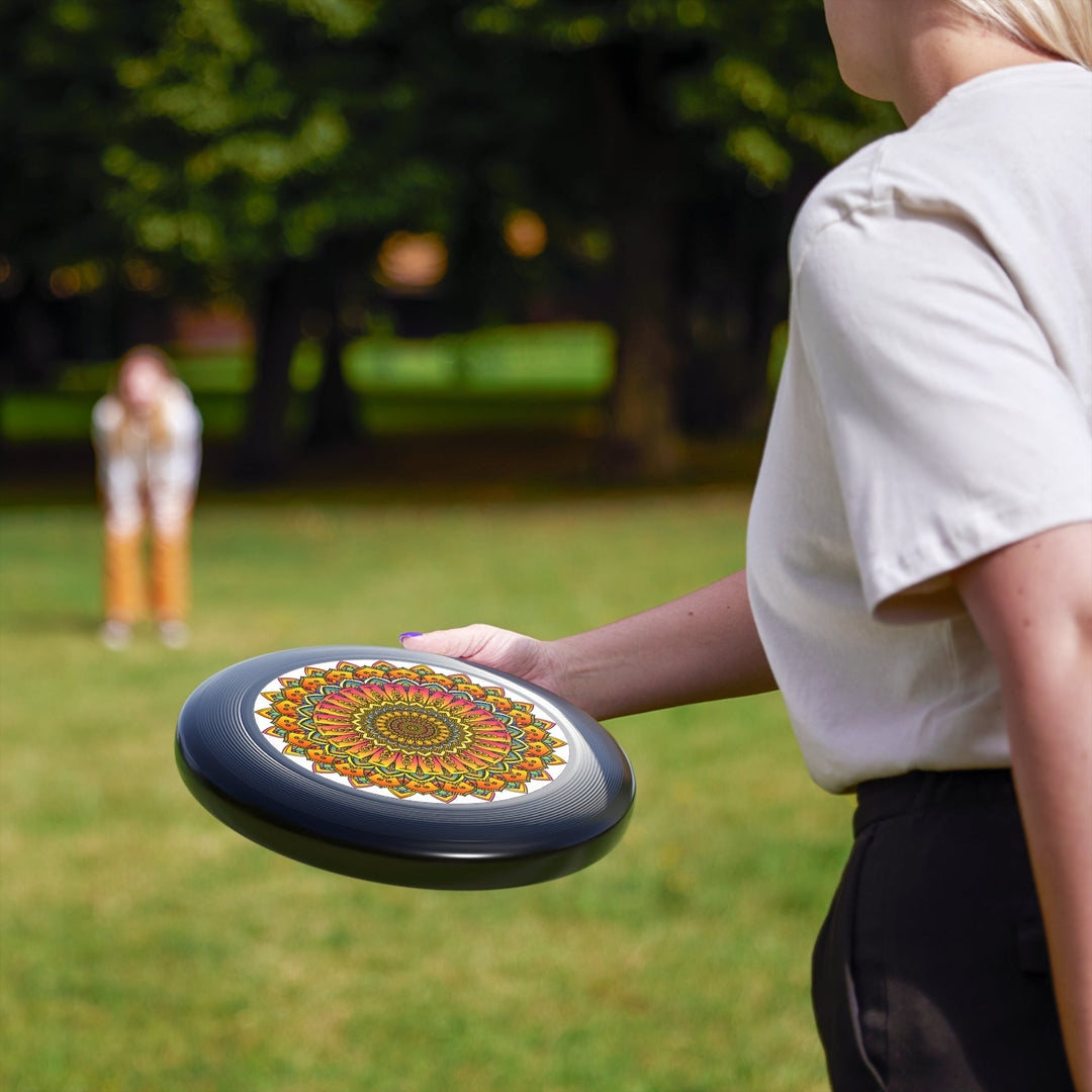 Mandala Frisbee: Colorful Disc Art Accessories - Blululi