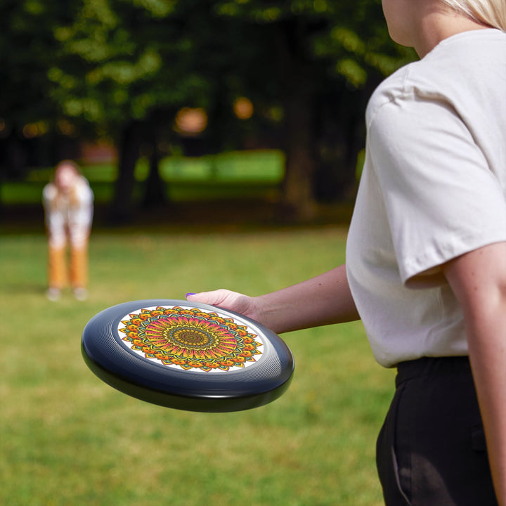 Mandala Frisbee: Colorful Disc Art Accessories - Blululi