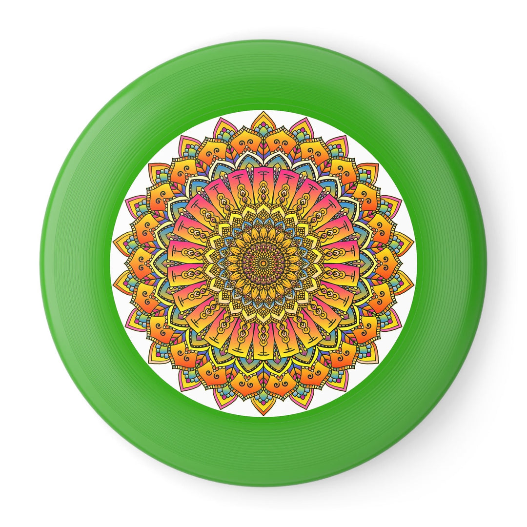 Mandala Frisbee: Colorful Disc Art Accessories - Blululi