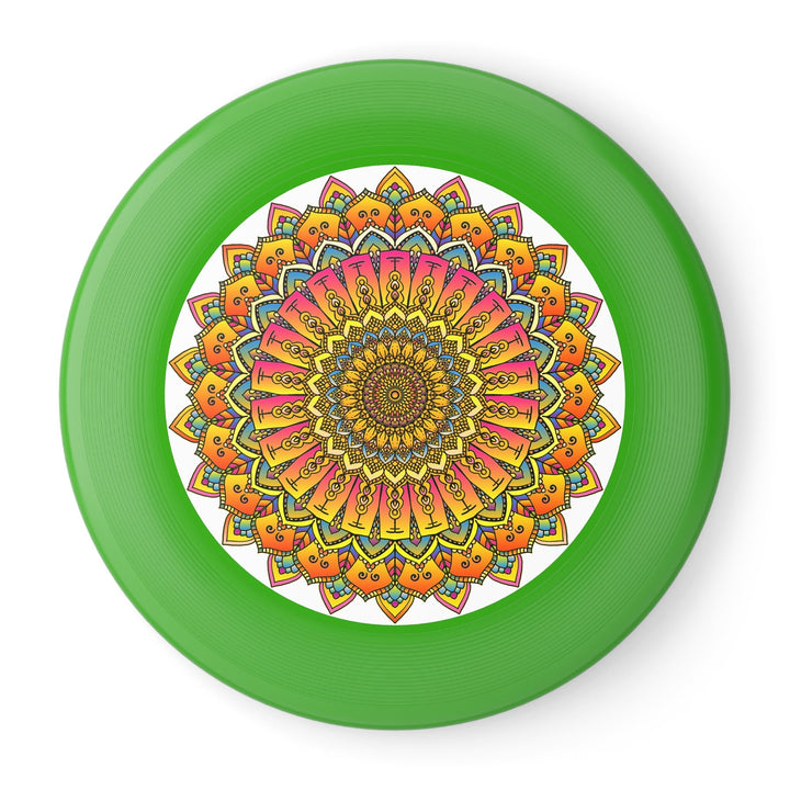 Mandala Frisbee: Colorful Disc Art Accessories - Blululi