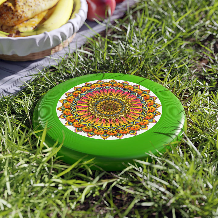 Mandala Frisbee: Colorful Disc Art Accessories - Blululi