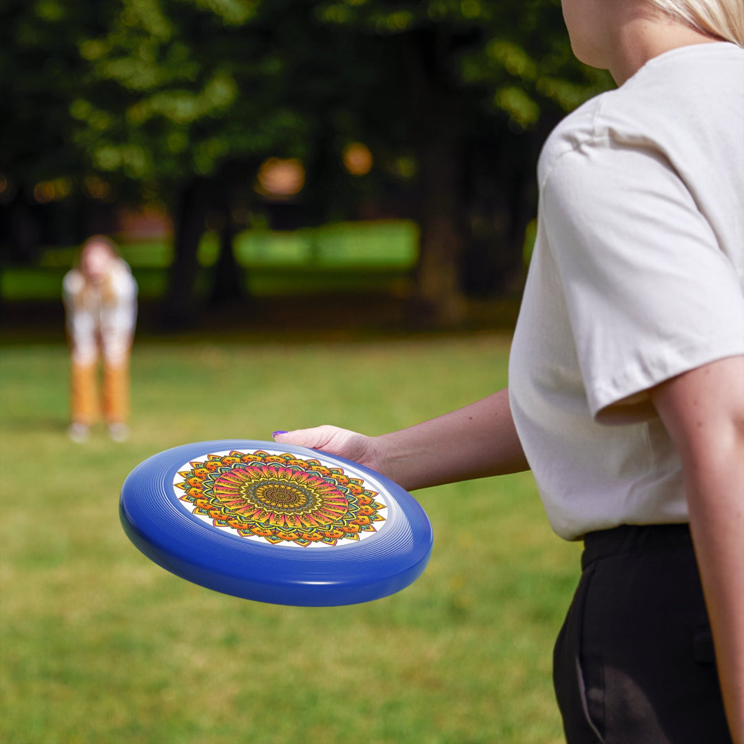 Mandala Frisbee: Colorful Disc Art Accessories - Blululi