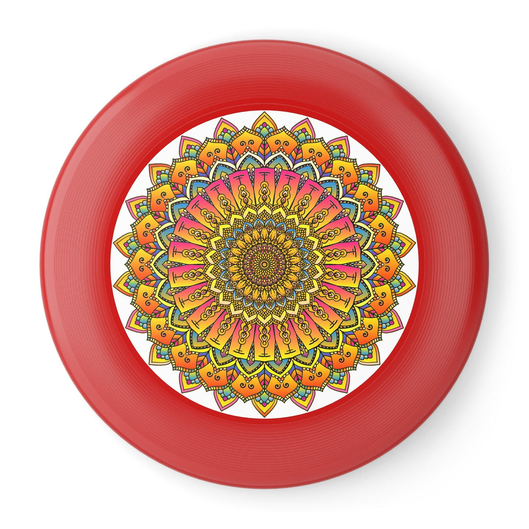 Mandala Frisbee: Colorful Disc Art Accessories - Blululi