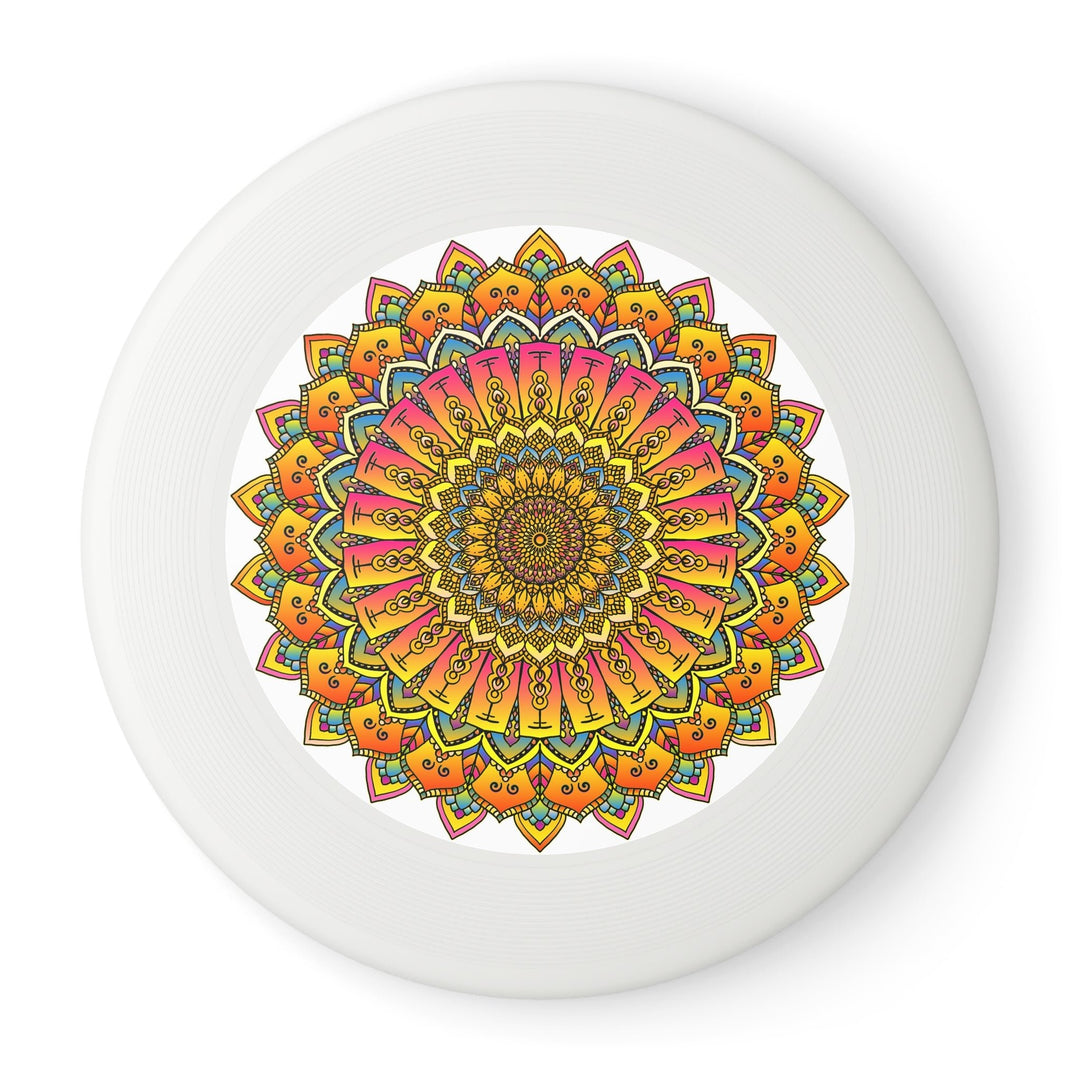 Mandala Frisbee: Colorful Disc Art Accessories - Blululi