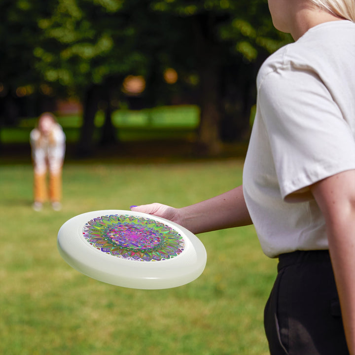 Mandala Frisbee: Colorful, Psychedelic Disc Accessories - Blululi