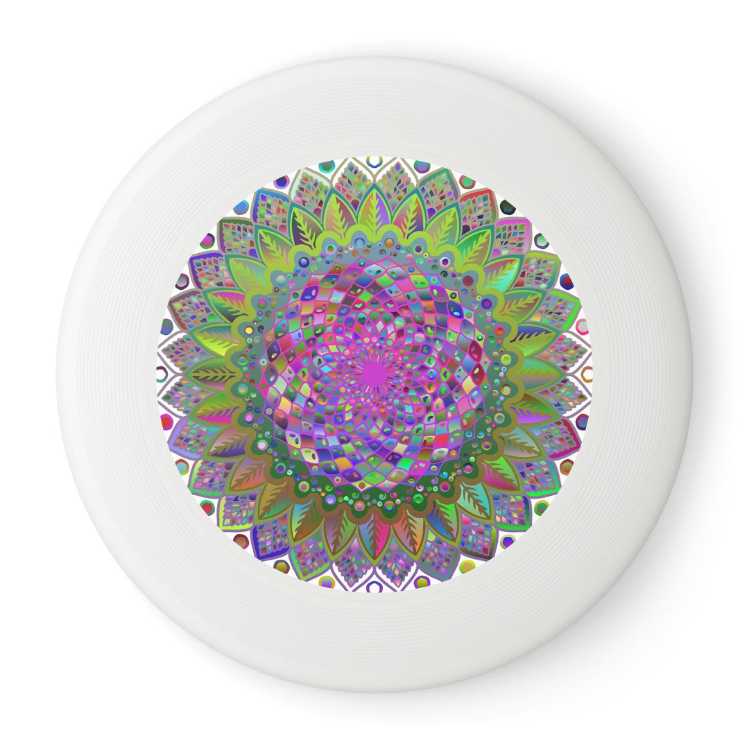 Mandala Frisbee: Colorful, Psychedelic Disc Accessories - Blululi