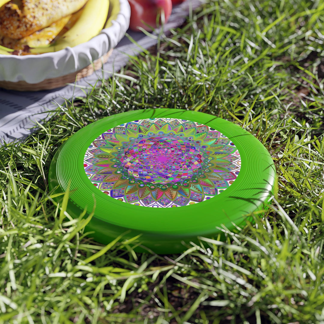 Mandala Frisbee: Colorful, Psychedelic Disc Accessories - Blululi