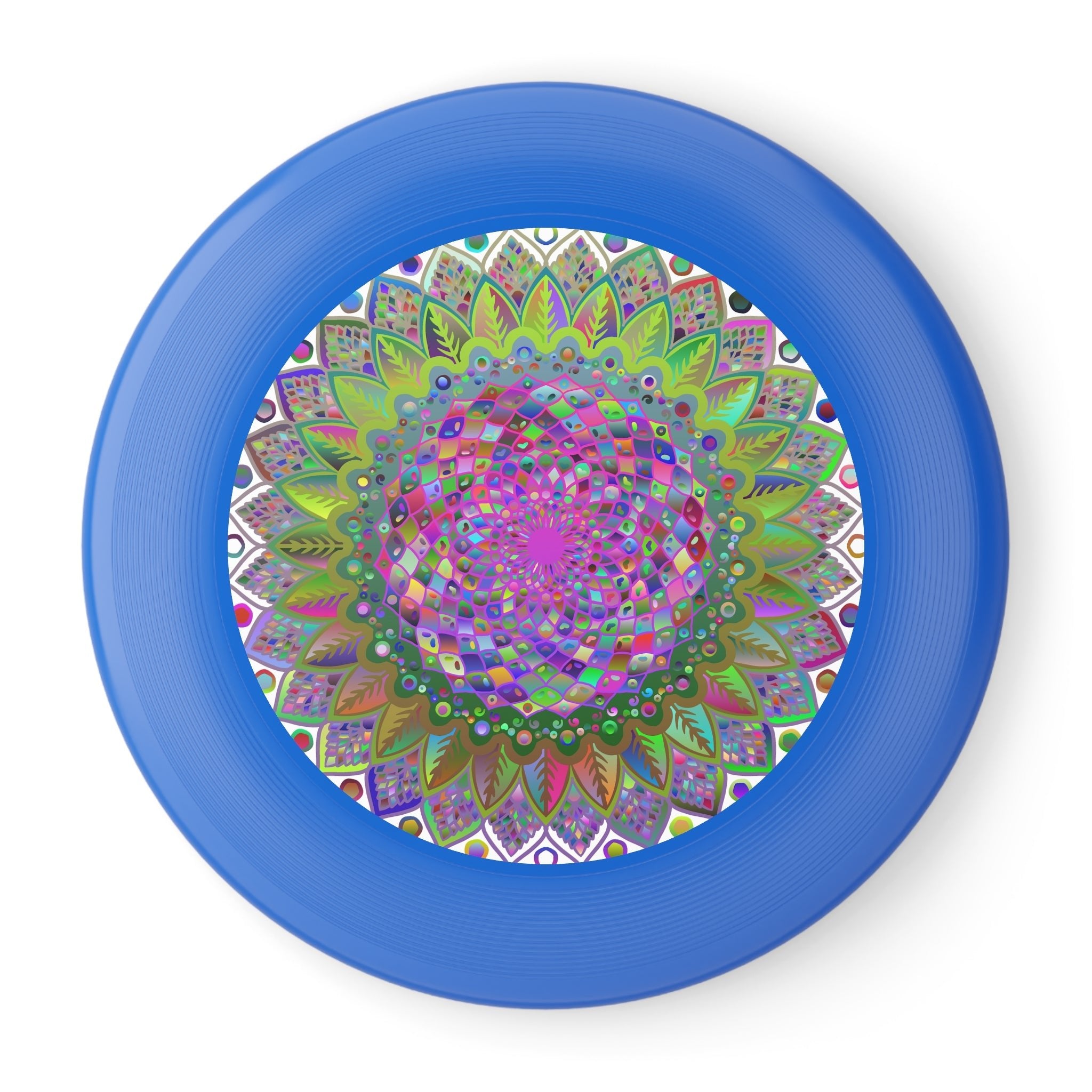 Mandala Frisbee: Colorful, Psychedelic Disc Accessories - Blululi