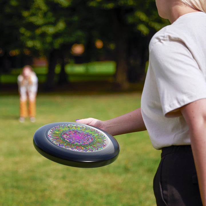 Mandala Frisbee: Colorful, Psychedelic Disc Accessories - Blululi