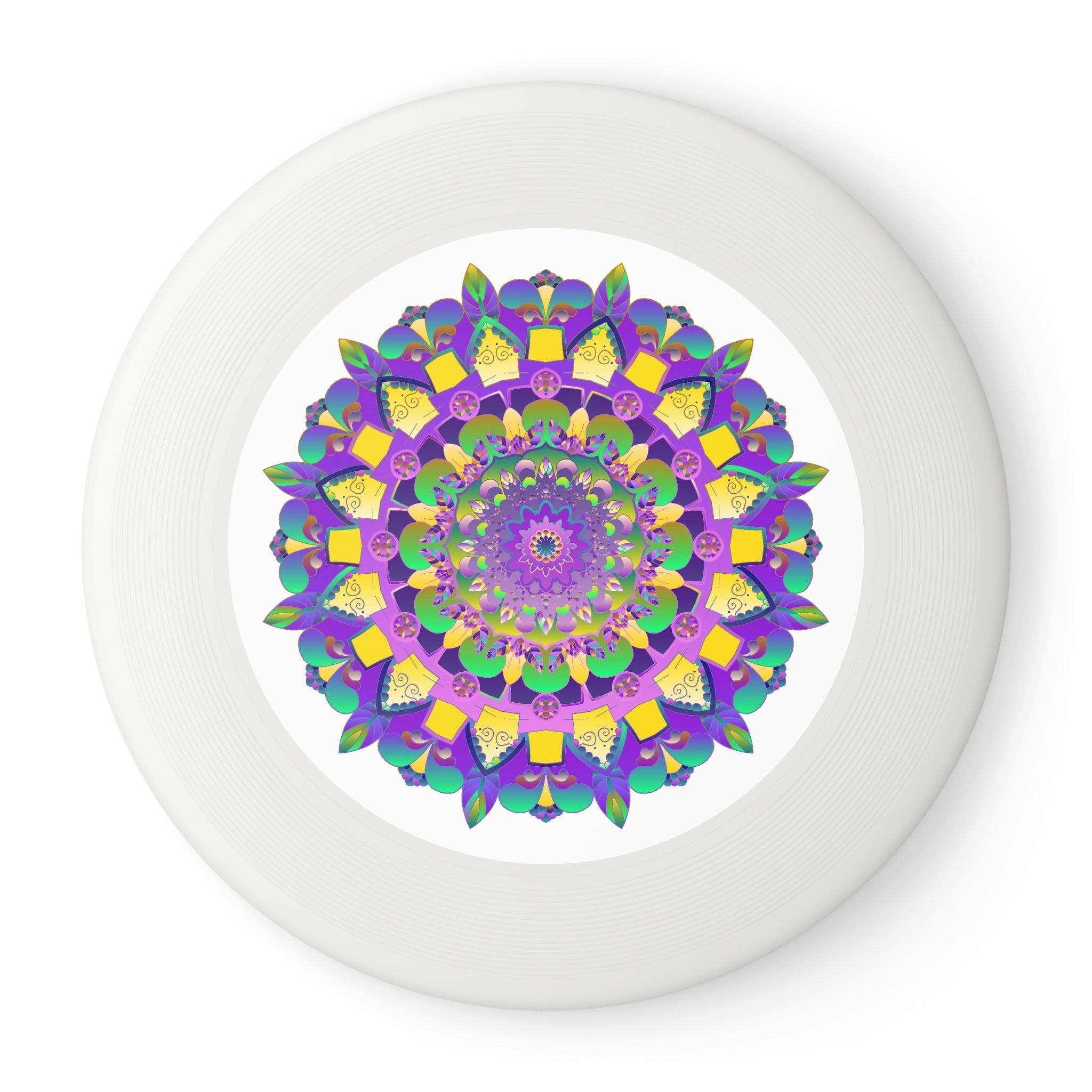 Mandala Frisbee: Psychedelic Disc Accessories - Blululi