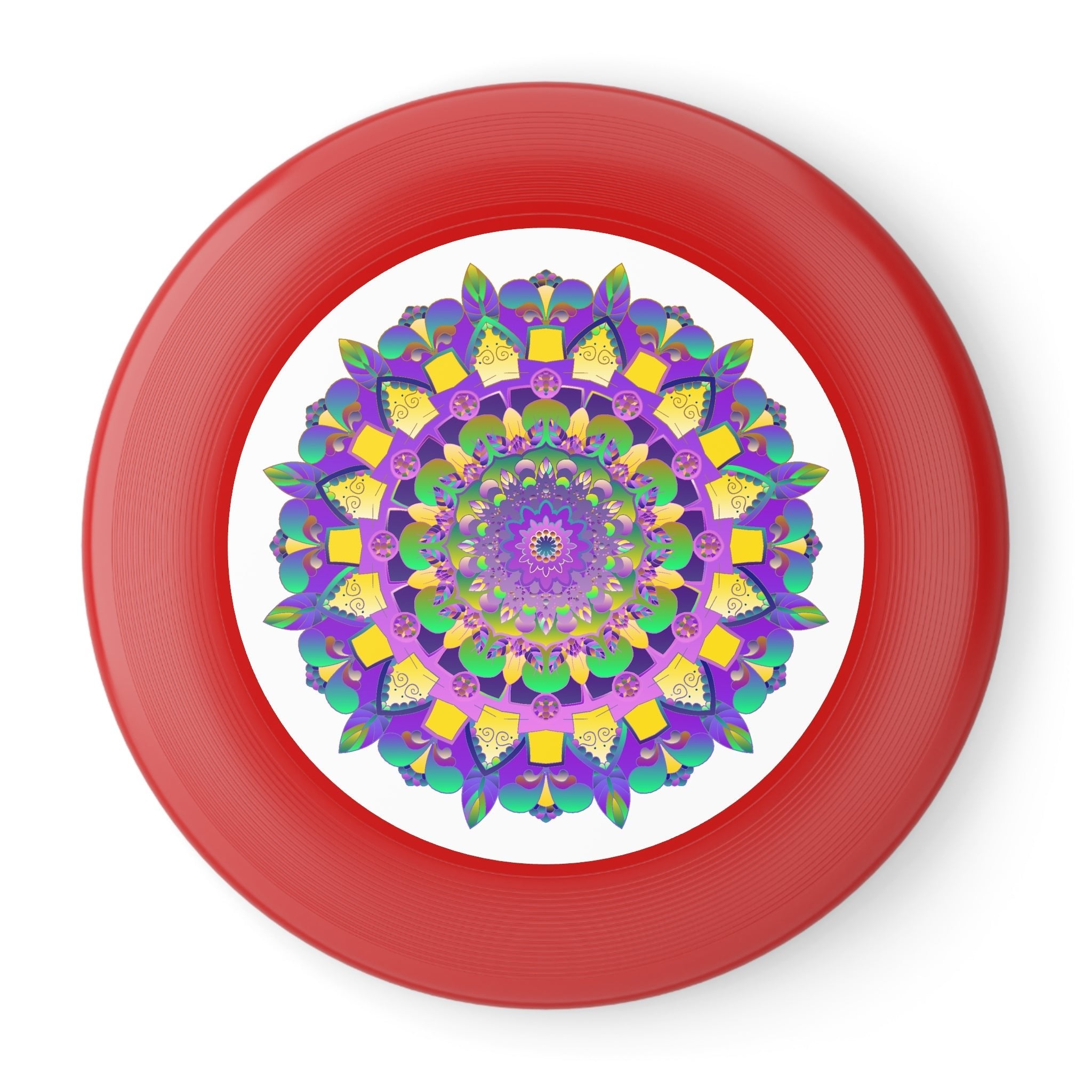 Mandala Frisbee: Psychedelic Disc Accessories - Blululi