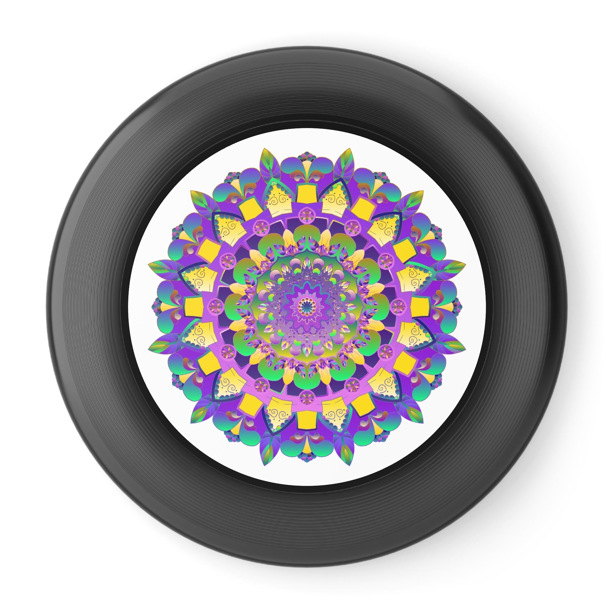 Mandala Frisbee: Psychedelic Disc Accessories - Blululi