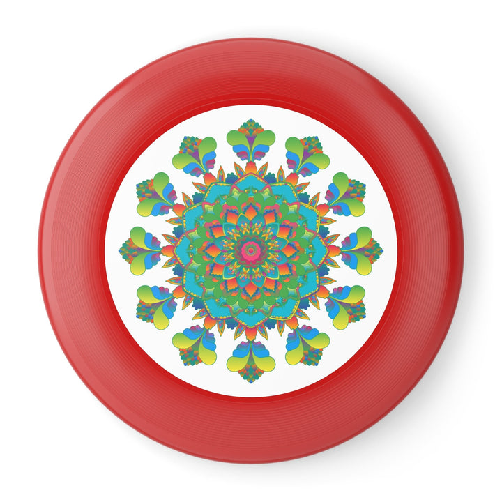 Mandala Frisbee: Vibrant Circular Art Accessories - Blululi