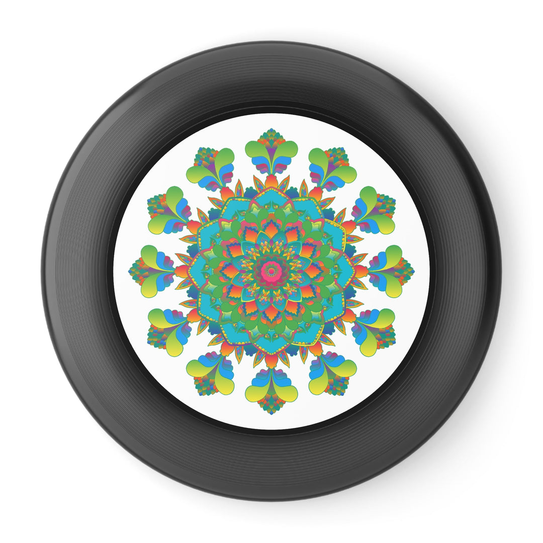 Mandala Frisbee: Vibrant Circular Art Accessories - Blululi