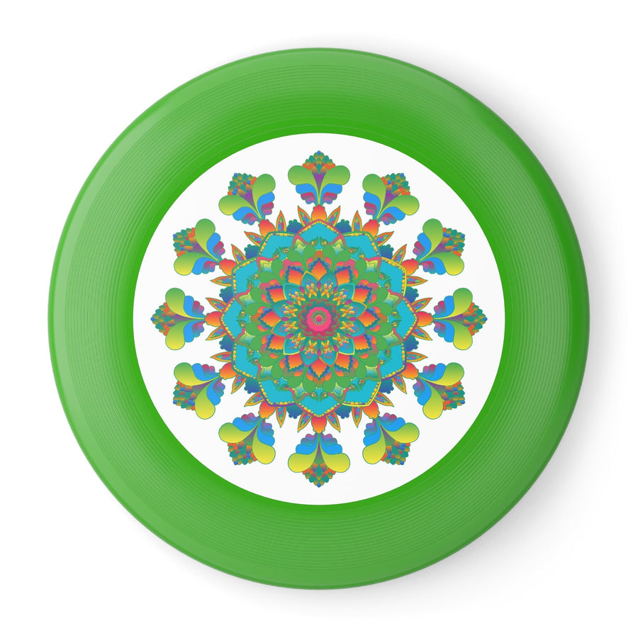 Mandala Frisbee: Vibrant Circular Art Accessories - Blululi