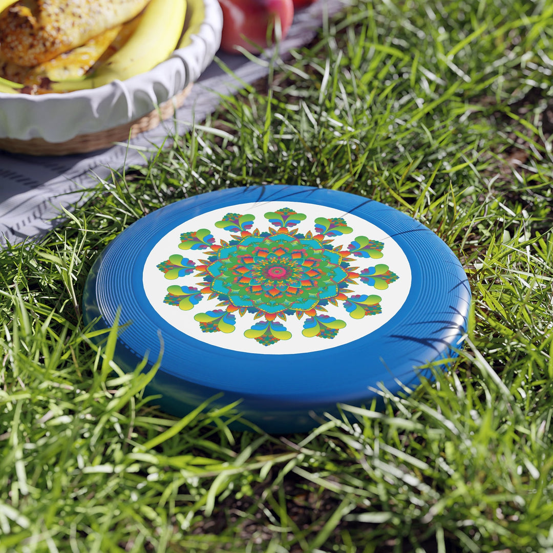 Mandala Frisbee: Vibrant Circular Art Accessories - Blululi