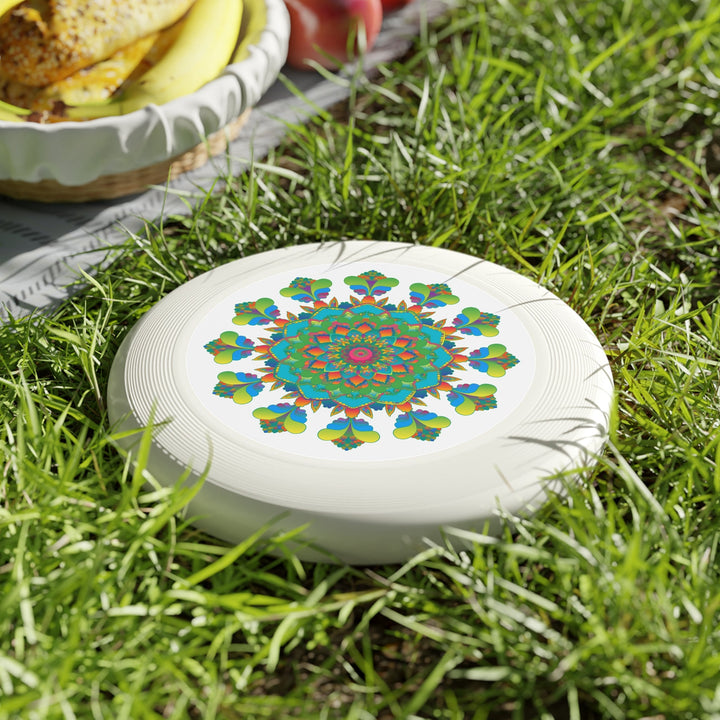 Mandala Frisbee: Vibrant Circular Art Accessories - Blululi