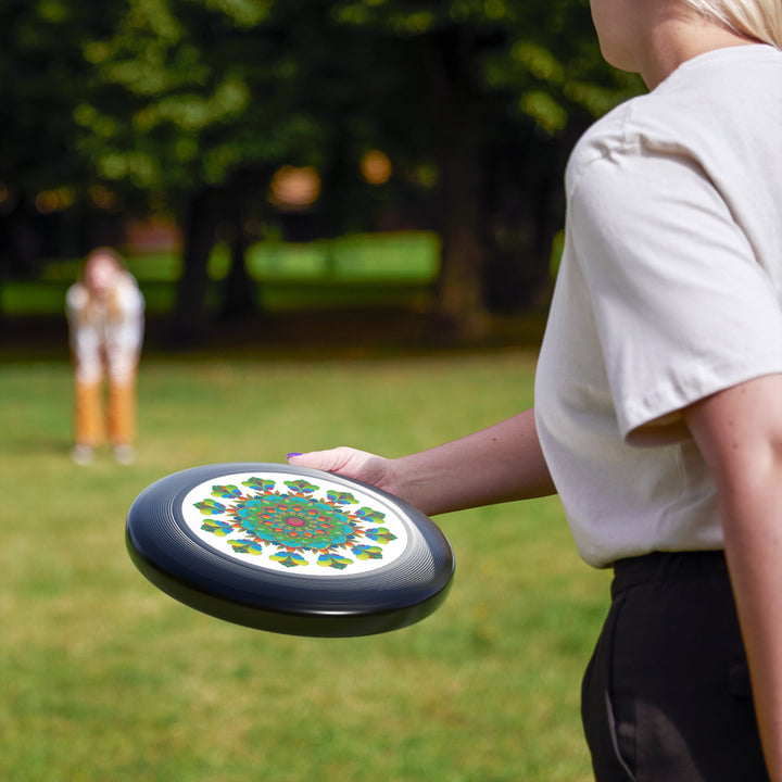 Mandala Frisbee: Vibrant Circular Art Accessories - Blululi