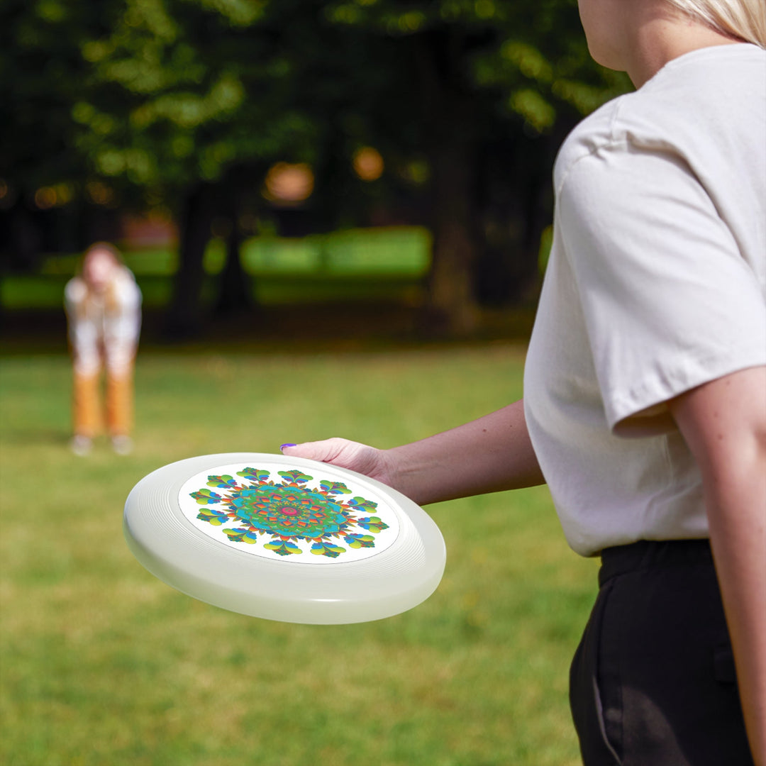 Mandala Frisbee: Vibrant Circular Art Accessories - Blululi