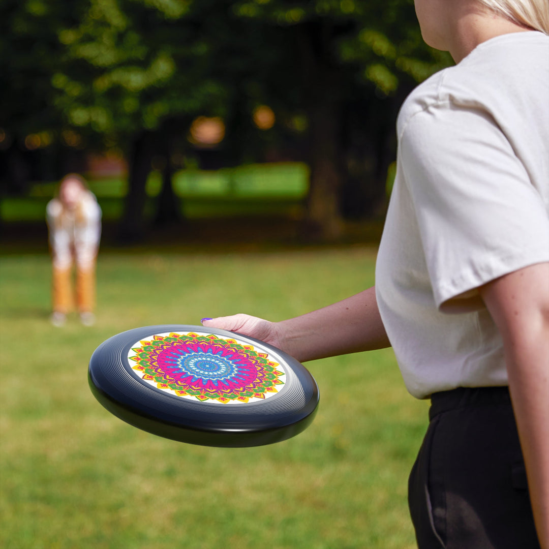 Mandala Frisbee: Vibrant Circular Design Accessories - Blululi