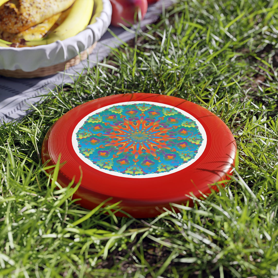 Mandala Frisbee: Vibrant Circular Design Accessories - Blululi