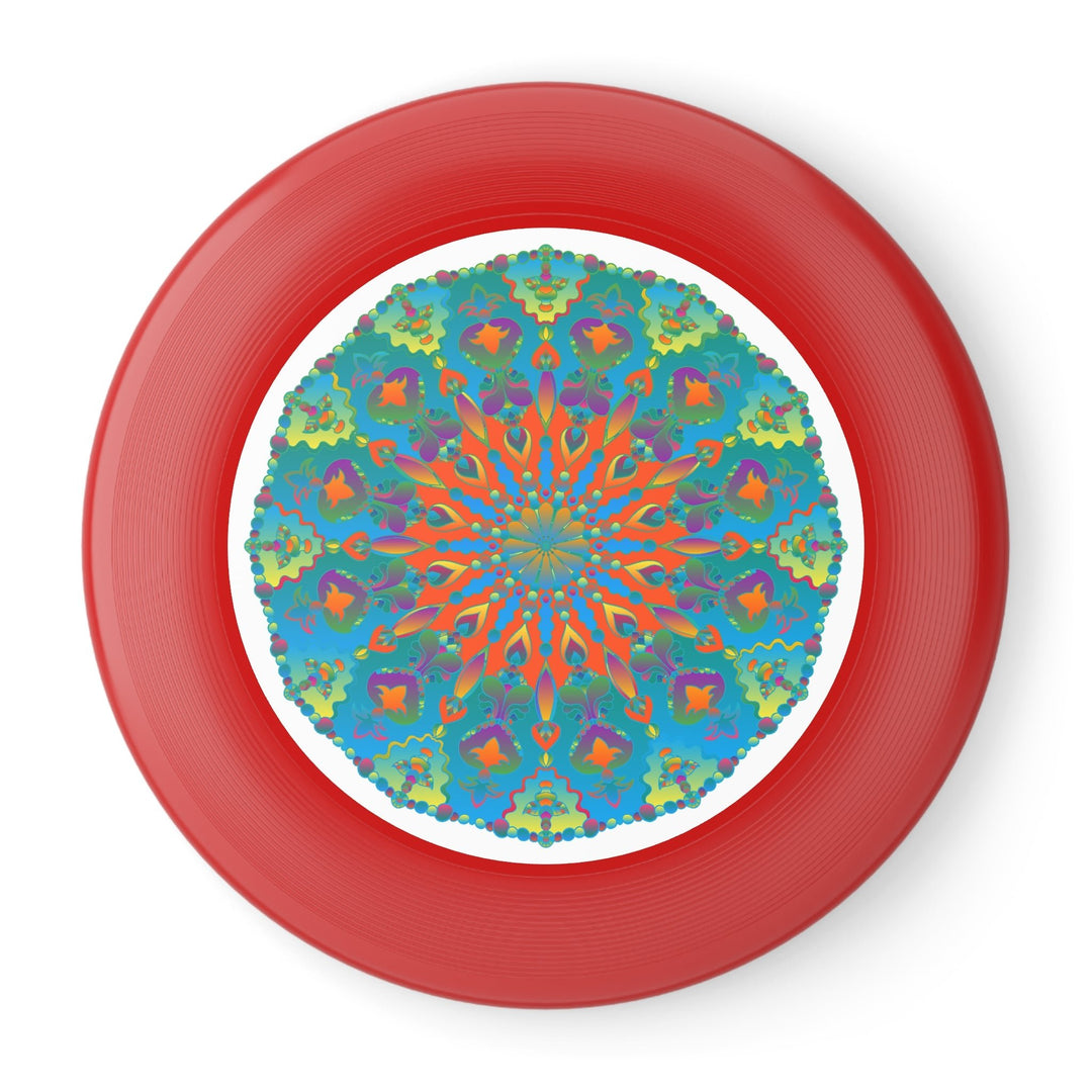 Mandala Frisbee: Vibrant Circular Design Accessories - Blululi