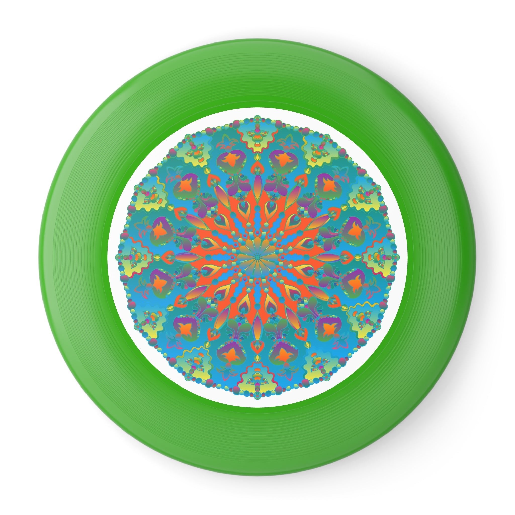 Mandala Frisbee: Vibrant Circular Design Accessories - Blululi