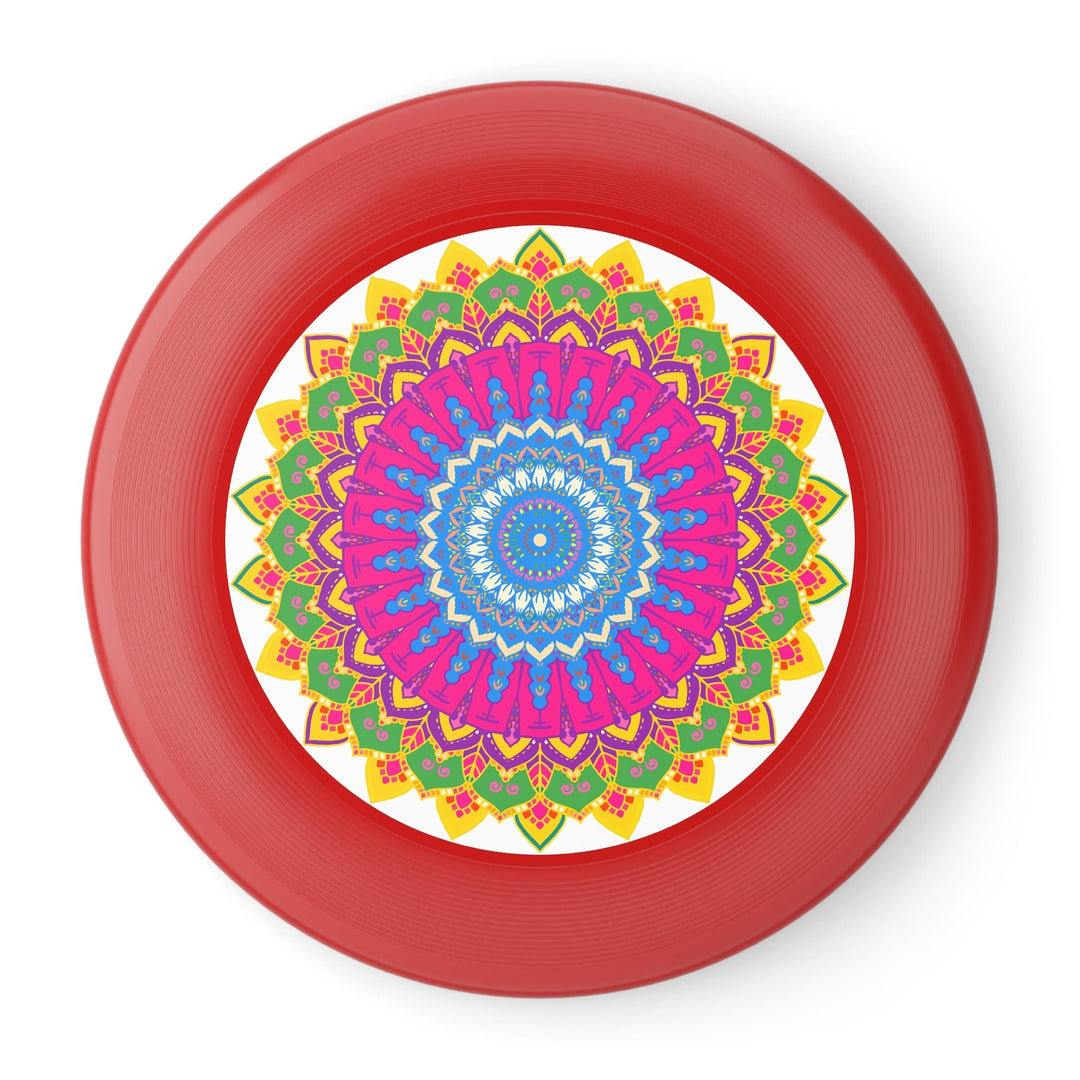 Mandala Frisbee: Vibrant Circular Design Accessories - Blululi