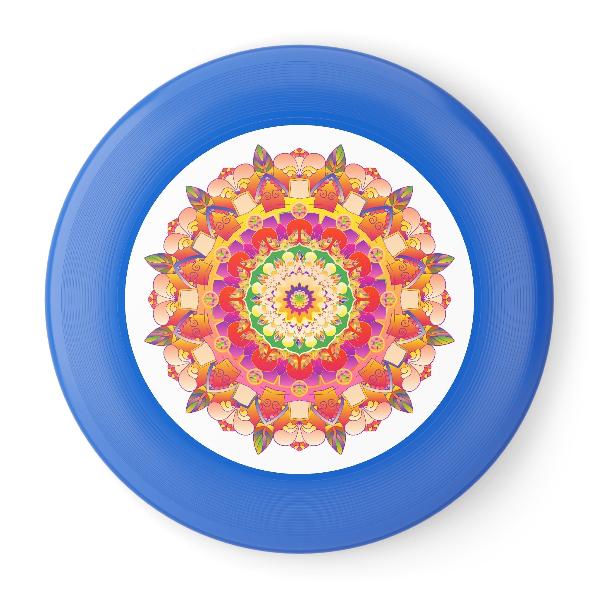 Mandala Frisbee: Vibrant Colorful Disc Accessories - Blululi