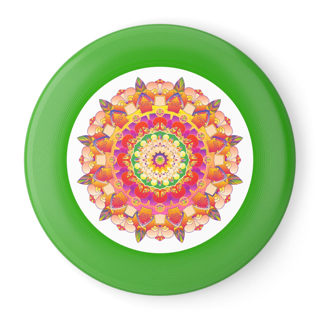 Mandala Frisbee: Vibrant Colorful Disc Accessories - Blululi