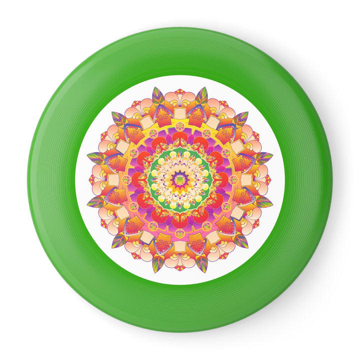 Mandala Frisbee: Vibrant Colorful Disc Accessories - Blululi