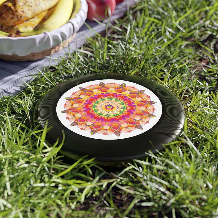 Mandala Frisbee: Vibrant Colorful Disc Accessories - Blululi